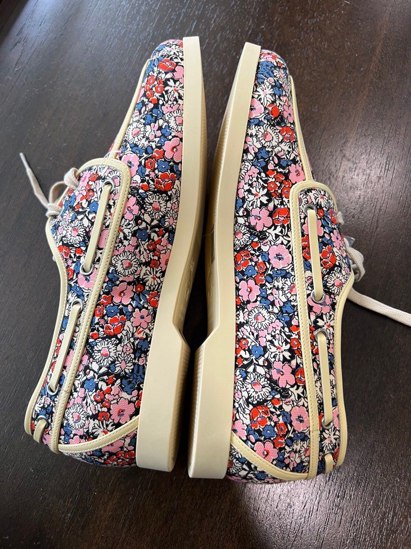 Floral 2025 boat shoes