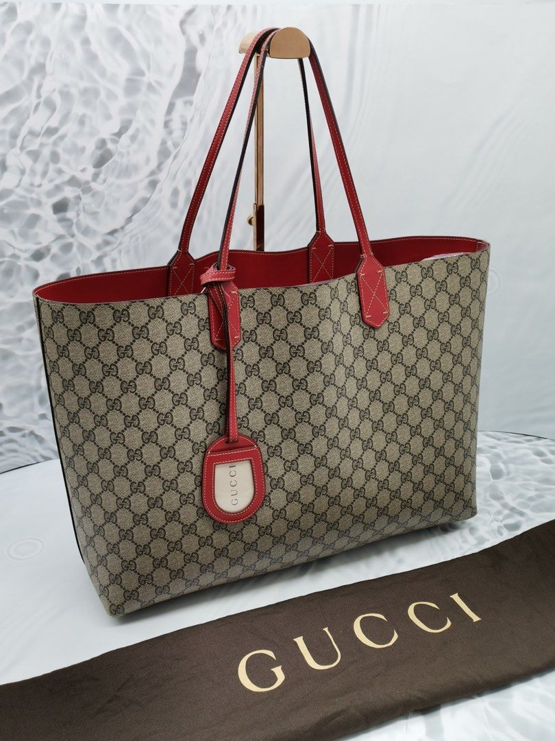 Gucci reversible large gg tote bag hot sale