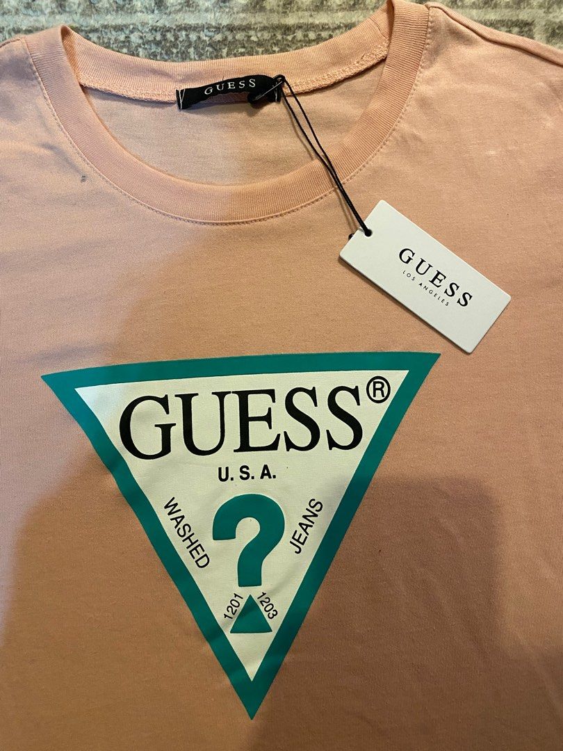 Guess pastel shirt best sale