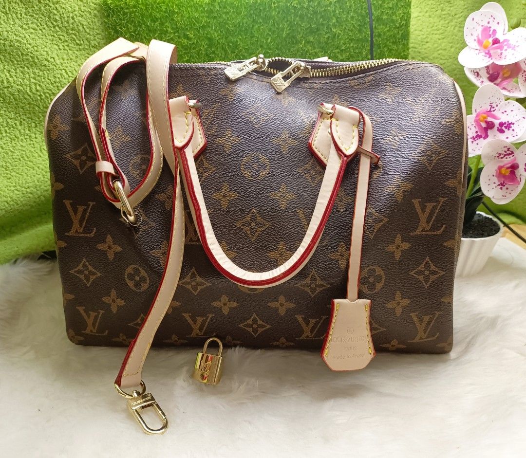 LOUIS VUITTON M41526 MONOGRAM BROWN SPEEDY 30 HANDBAG 237030921 WE, Luxury,  Bags & Wallets on Carousell