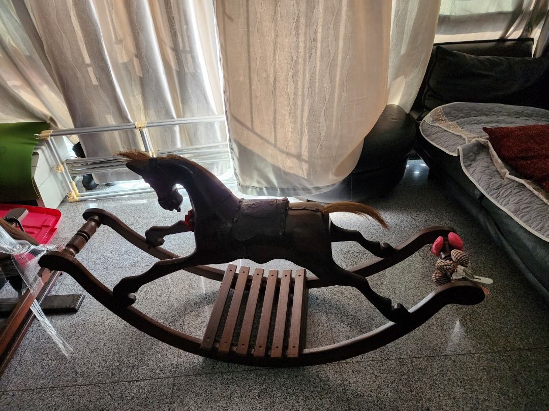 Hand Crafted Rocking Horse, Hobbies & Toys, Memorabilia & Collectibles ...