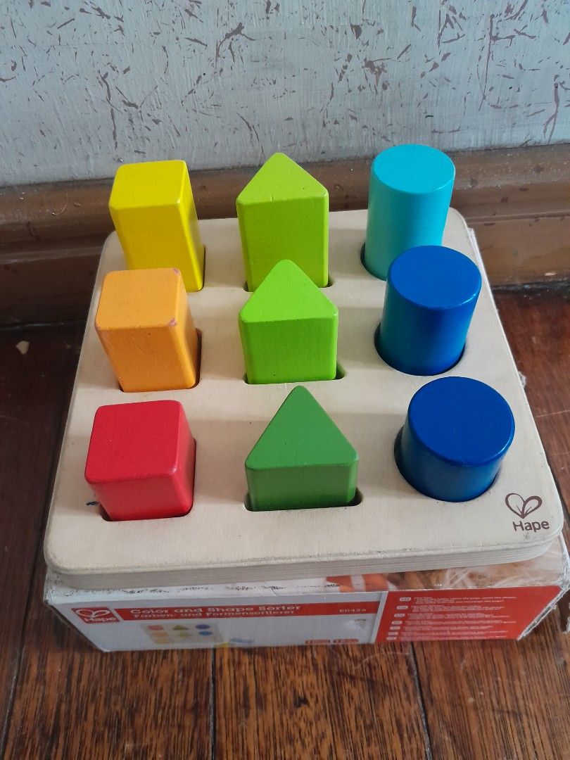 Hape Wooden Shape Sorter, Hobbies & Toys, Toys & Games on Carousell