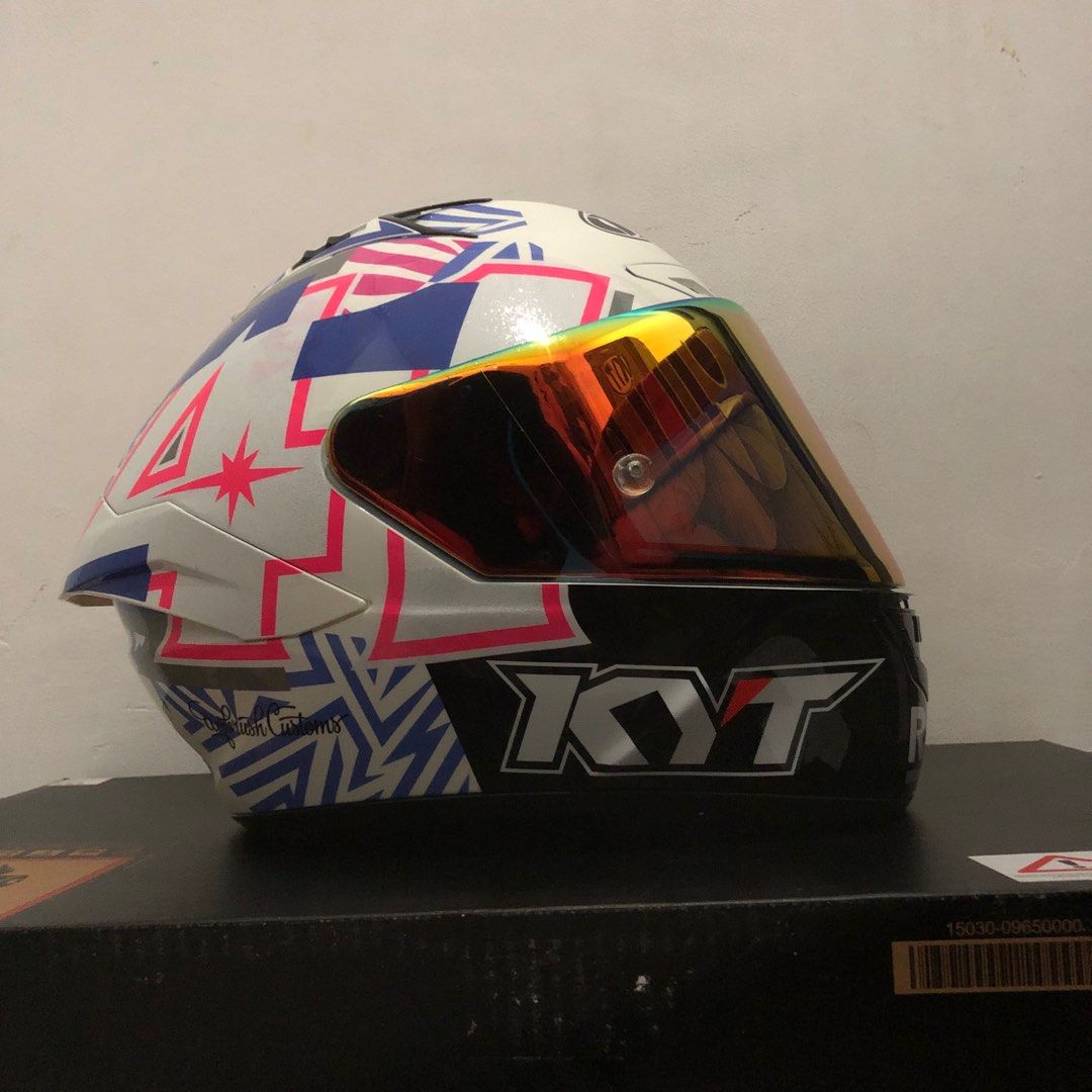 HELM KYT NZ RACE ESPARGARO 2022 on Carousell