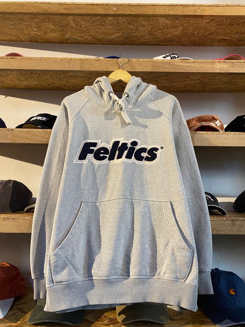 Hoodie Feltics Spellout Sulam Carpet