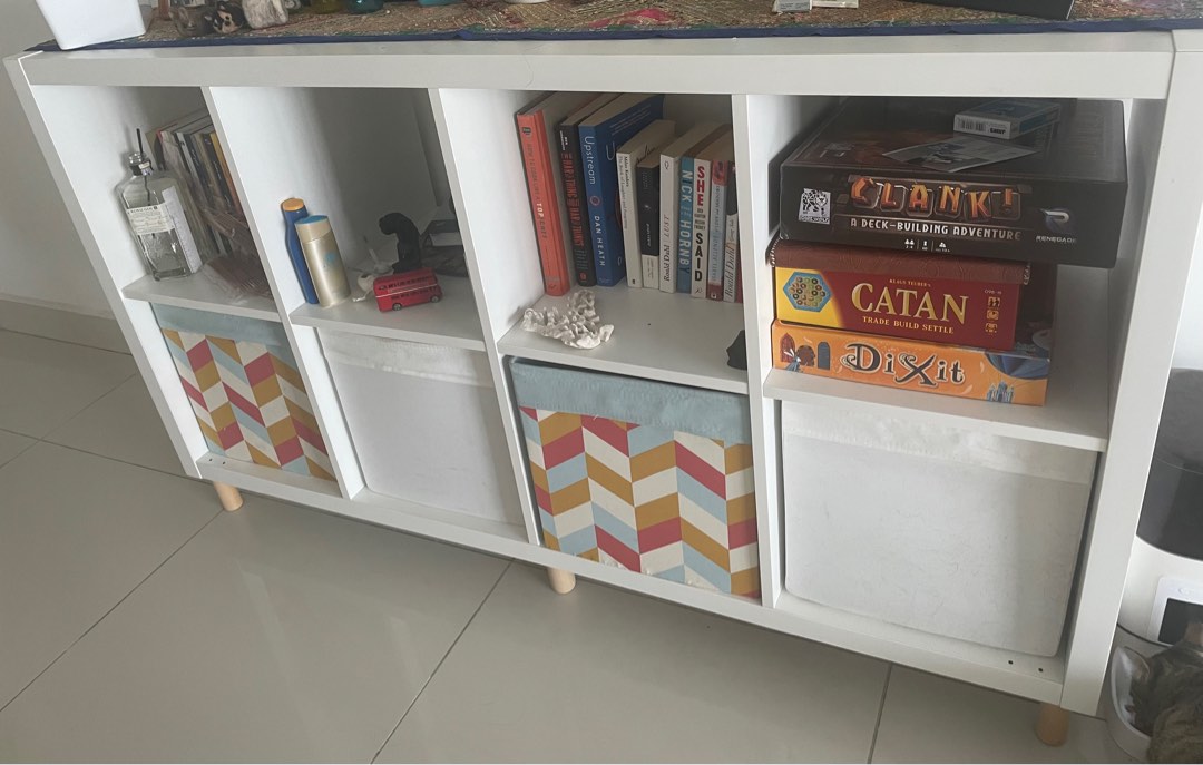 Ikea 8 cube shelf, Furniture & Home Living, Furniture, Shelves