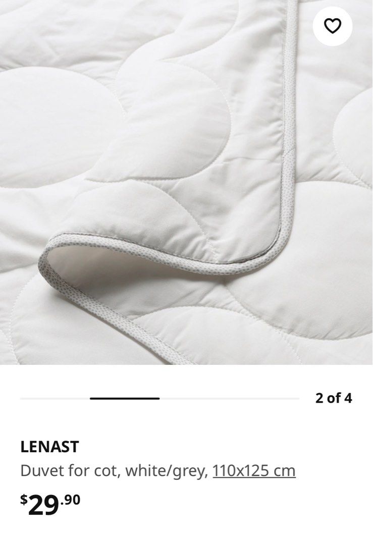 Ikea 2025 lenast duvet