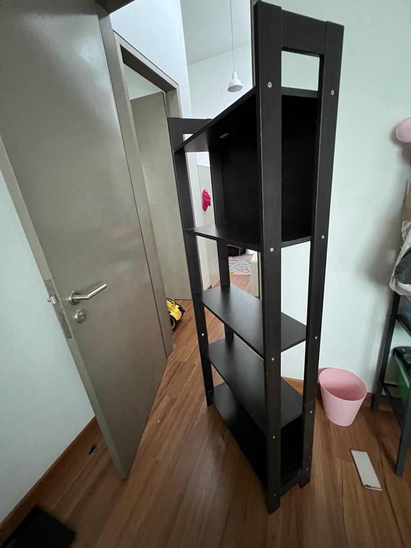 Ikea Laiva bookcase blackbrown, Furniture & Home Living, Furniture