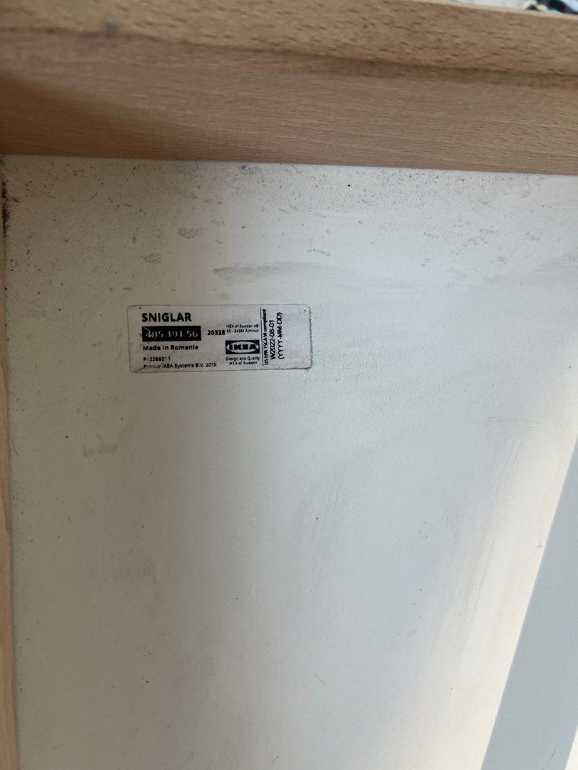 Ikea Sniglar Changing Table, Babies & Kids, Baby Nursery & Kids