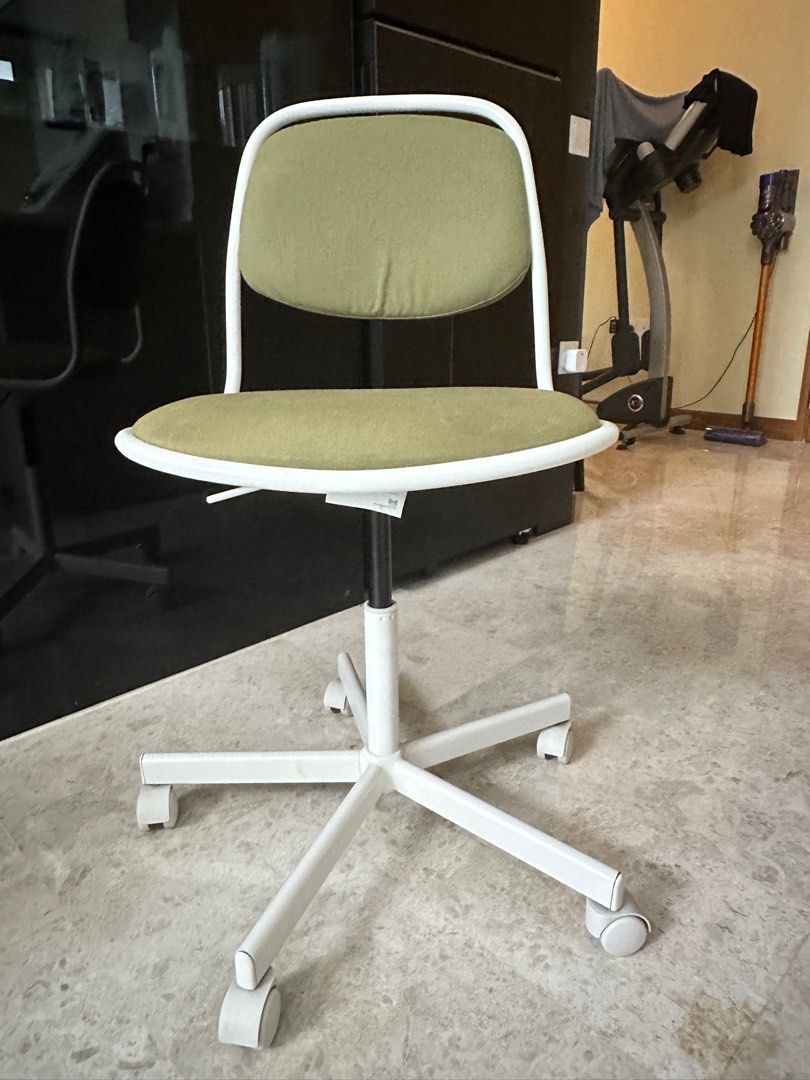 Ikea Swivel Chair Green, Furniture & Home Living, Furniture, Chairs on