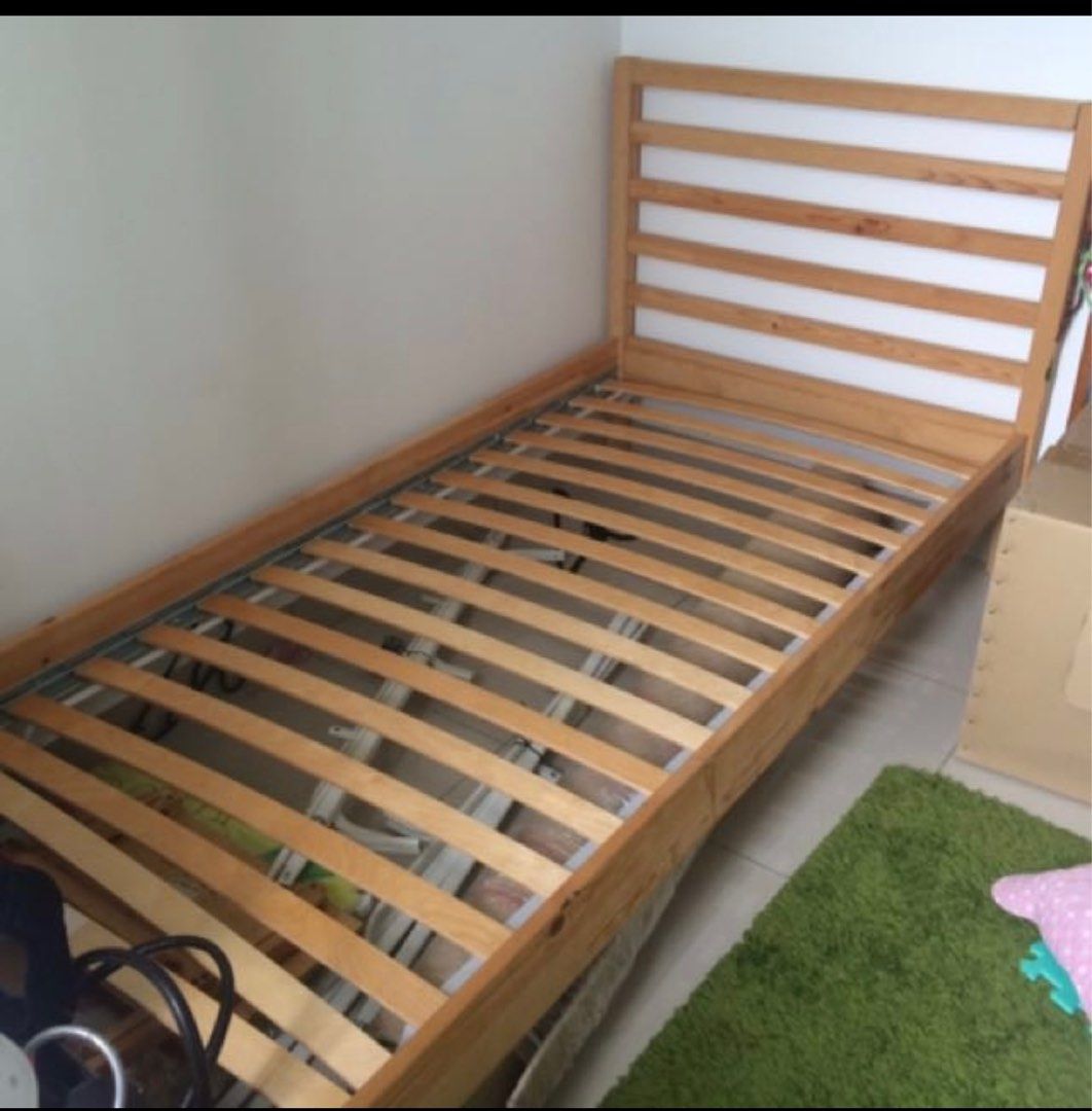 IKEA TARVA Single Bed Frame, Furniture & Home Living, Furniture, Bed Frames & Mattresses on