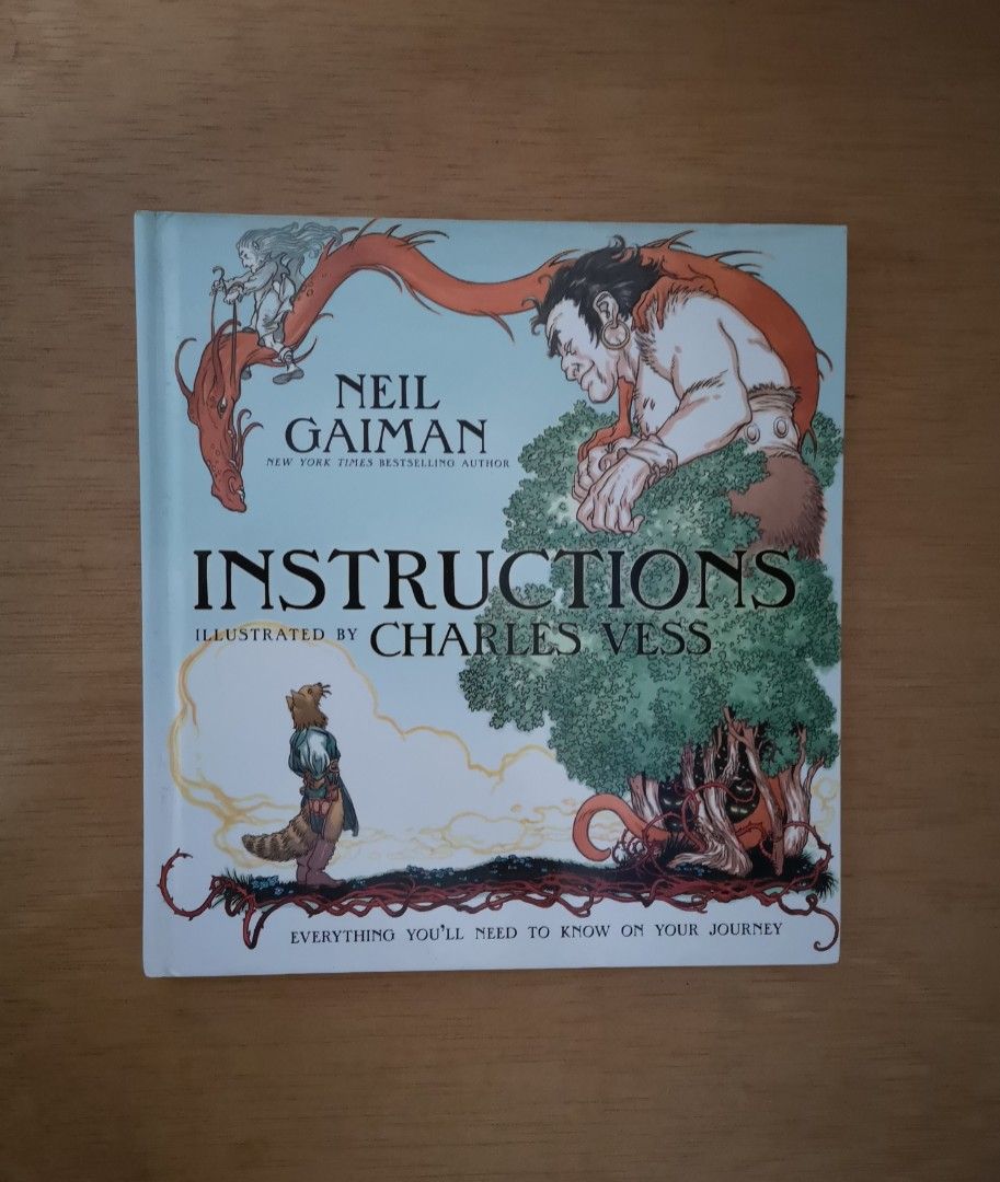 Instructions Neil Gaiman On Carousell 4892