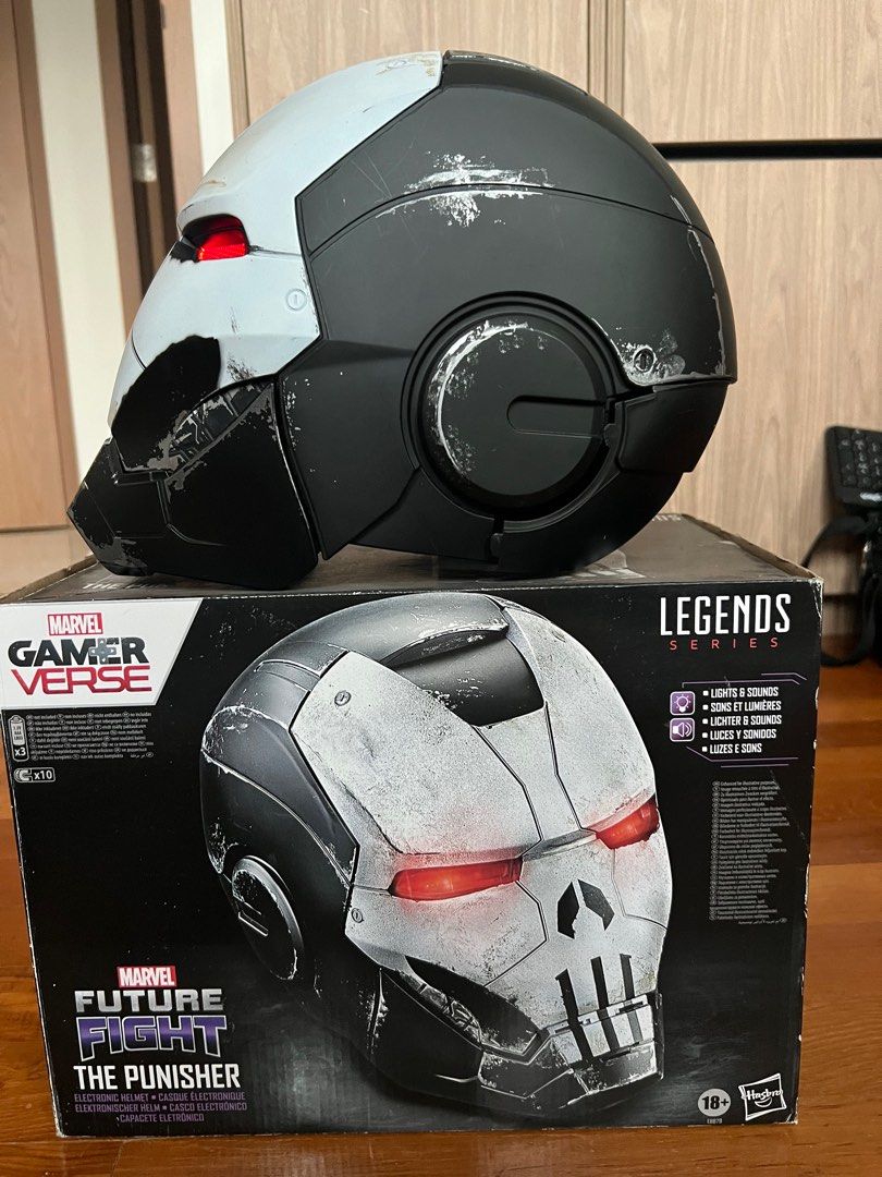 Casco iron man 2025 punisher