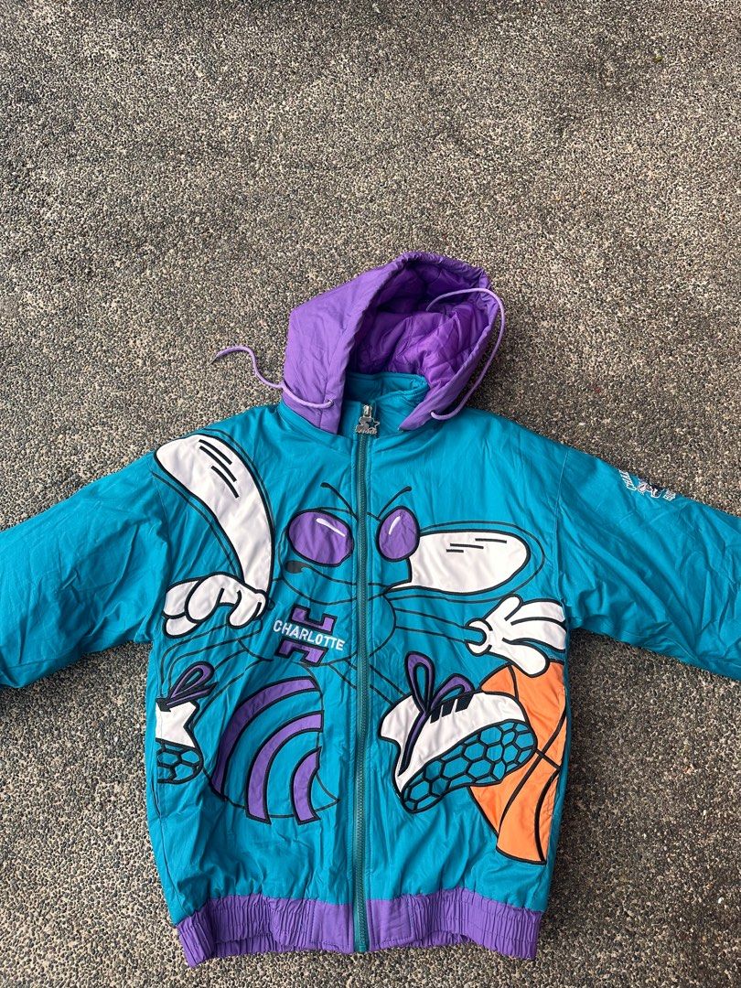 J cole charlotte hornets starter jacket 2025
