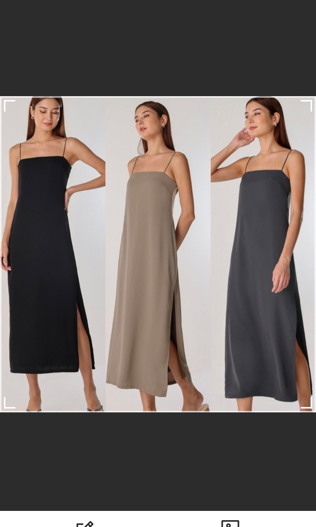 JEN CAMI SLIP MAXI DRESS, Women's Fashion, Dresses & Sets, Dresses