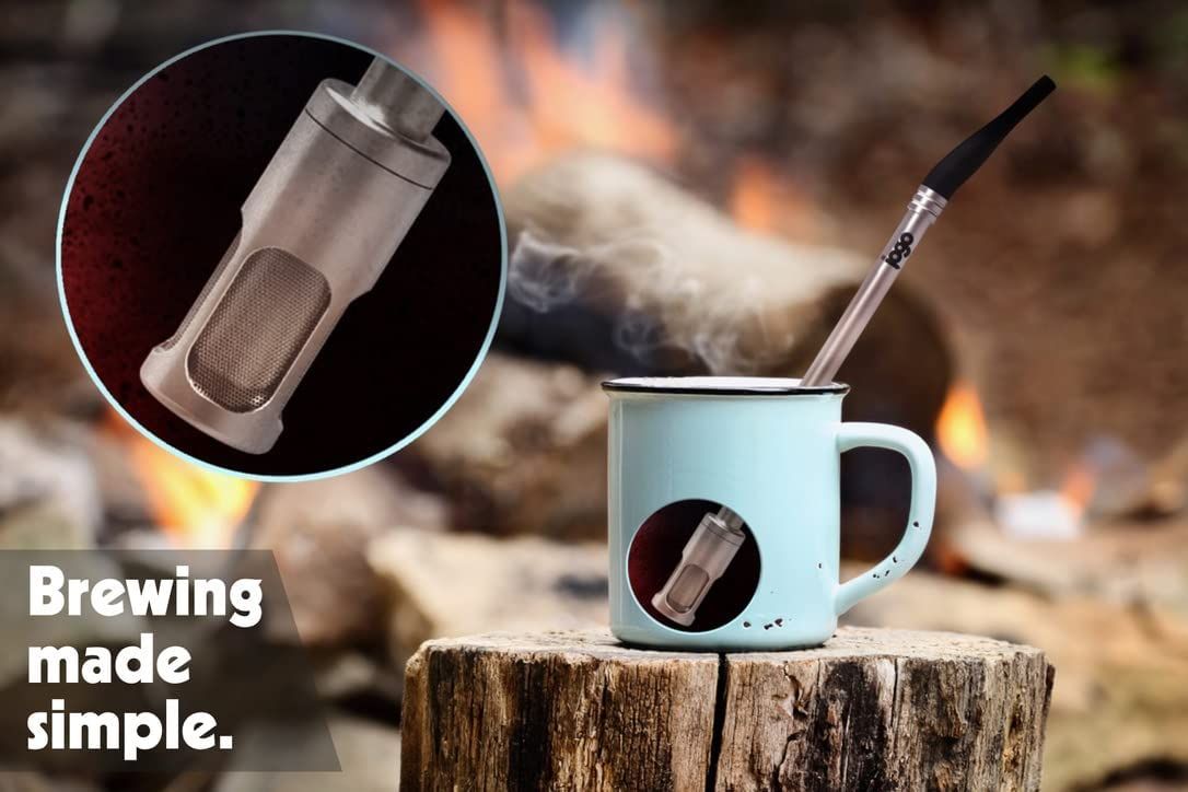 JoGo Portable Coffee and Tea Brewing Straw Reusable Coffee