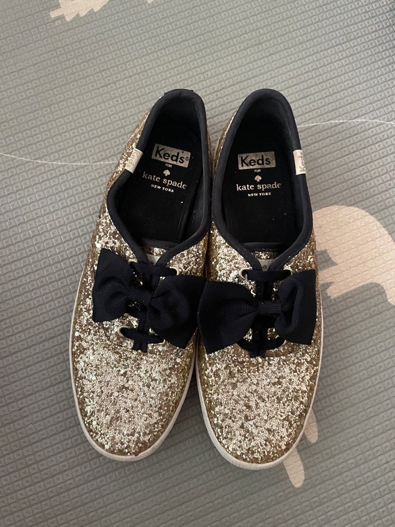 Gold kate clearance spade keds