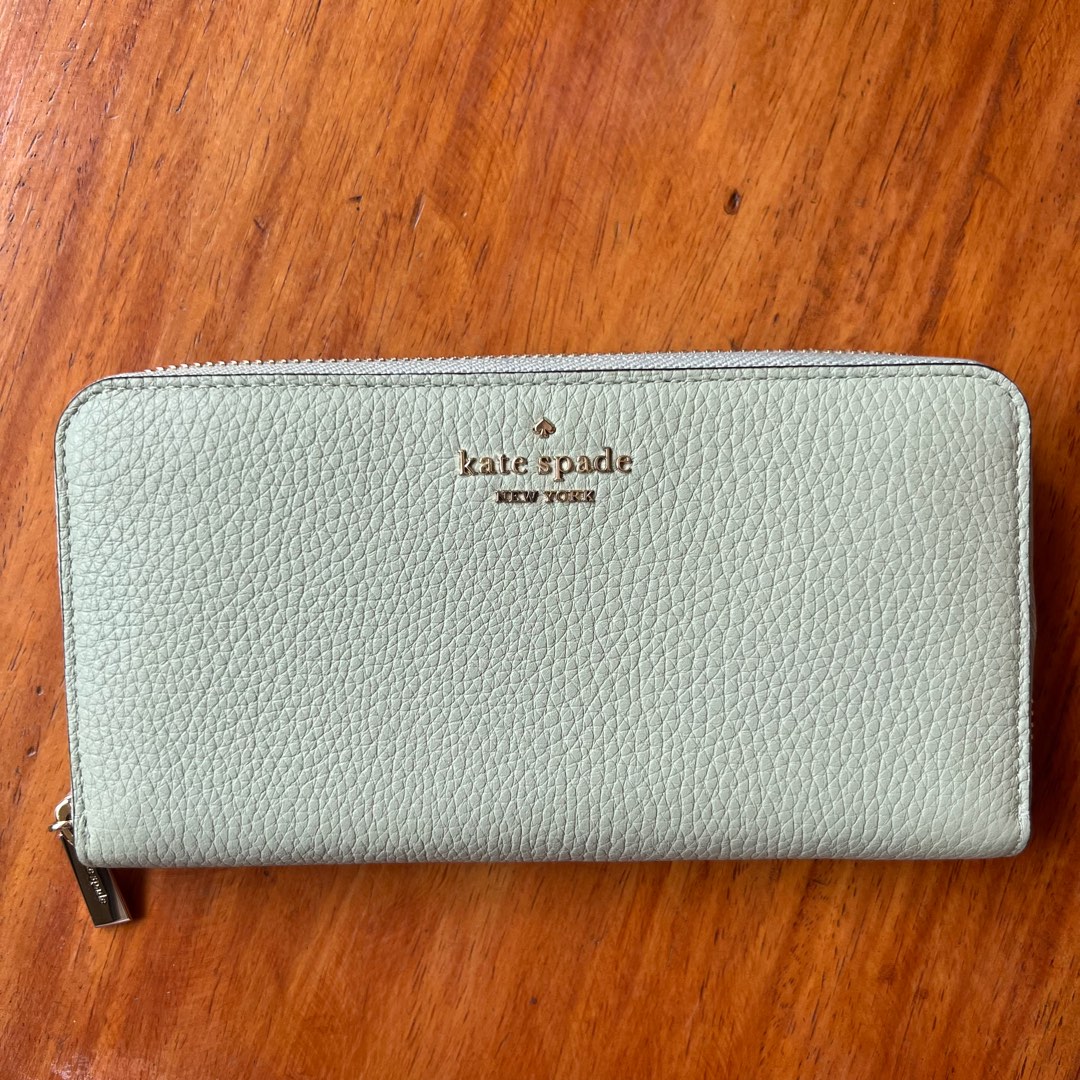 Kate Spade Wallet (Sage Green) on Carousell