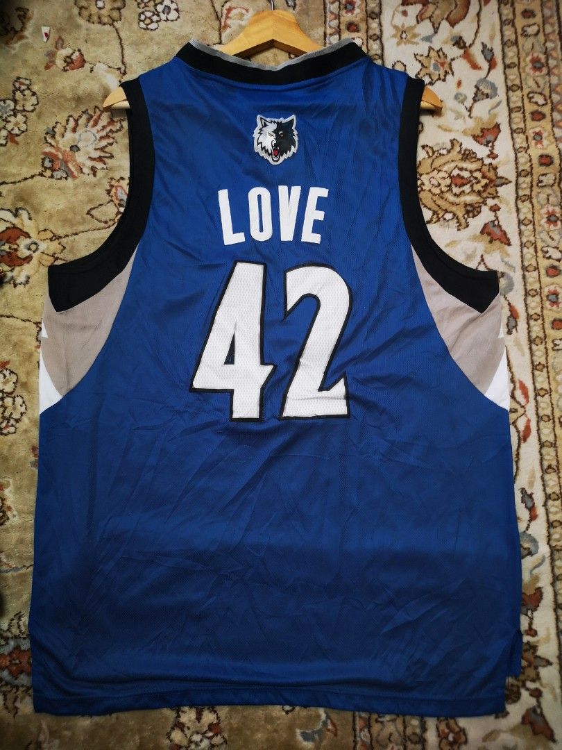 Minnesota Timberwolves Kevin Love Adidas Name and Number T Shirt