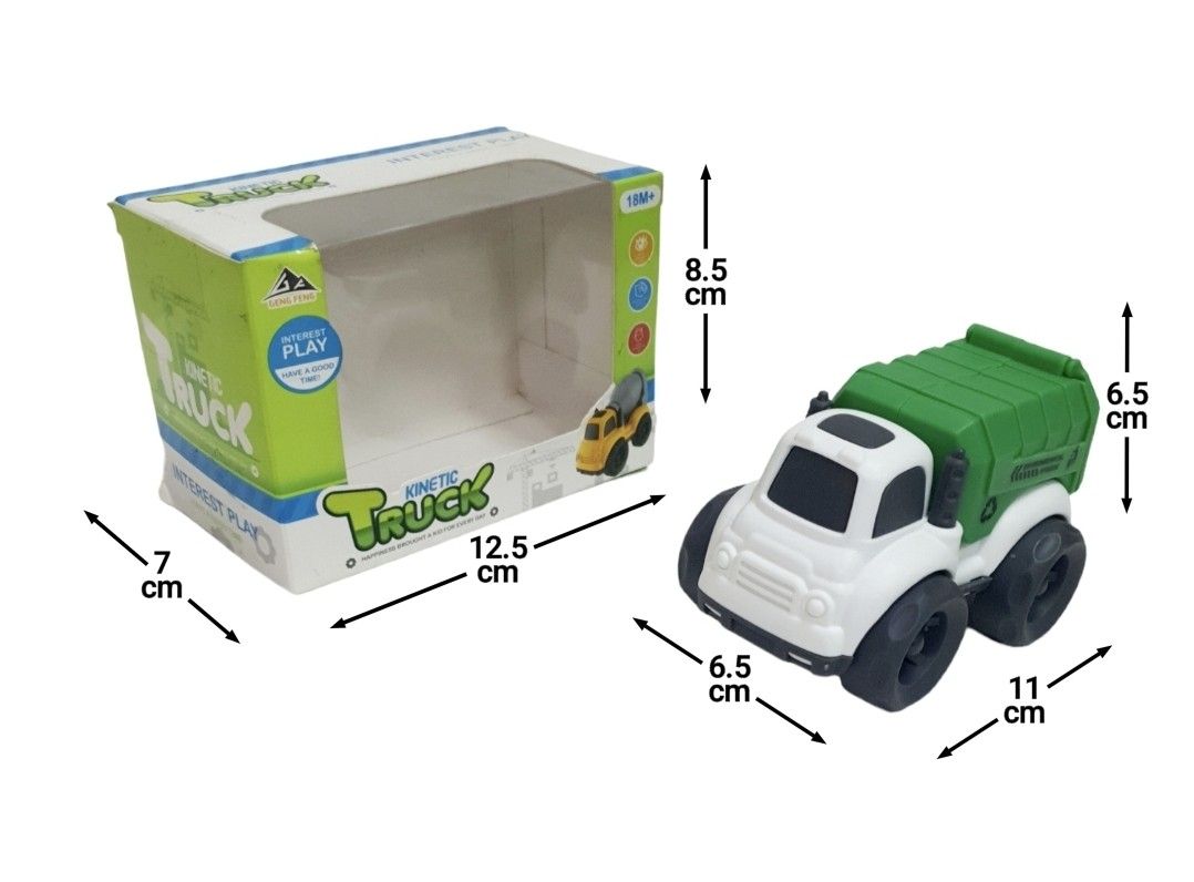 American plastic toys gigantic recycling truck discount