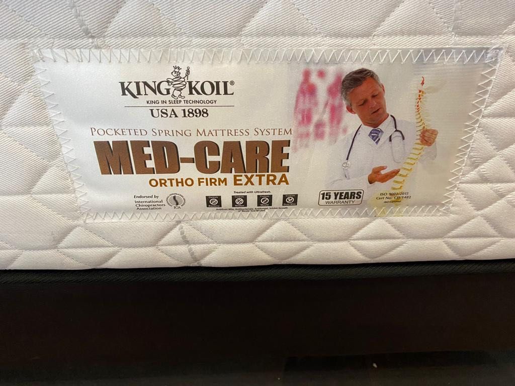 King Koil Med Care Ortho Firm Extra Mattress (Queen Size), Furniture