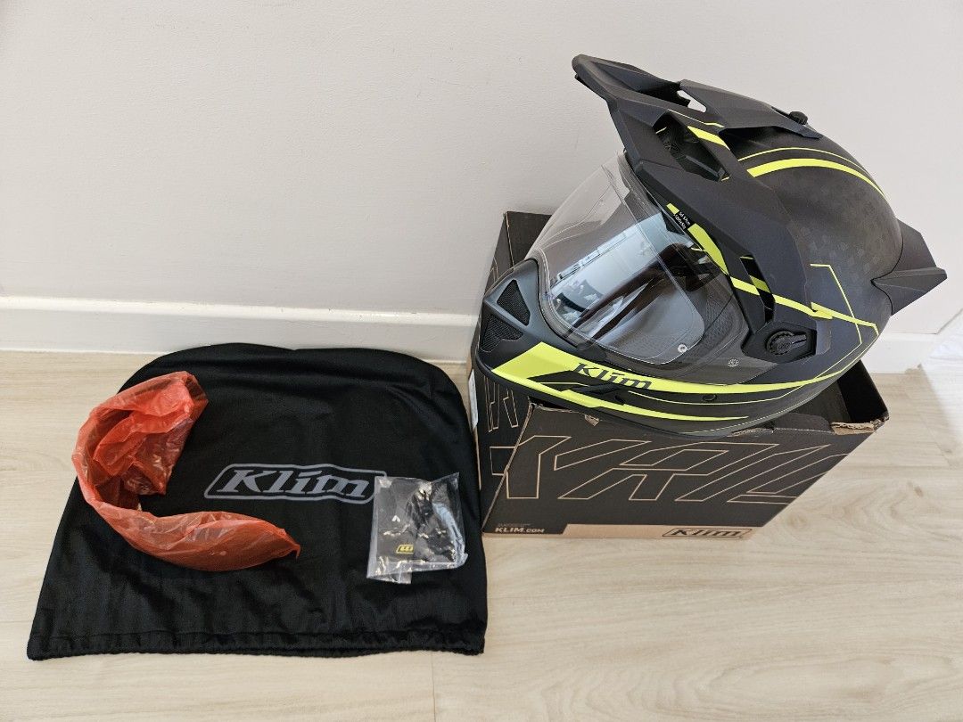 Klim Krios Karbon Vanquish Adventure Helmet Motorcycles