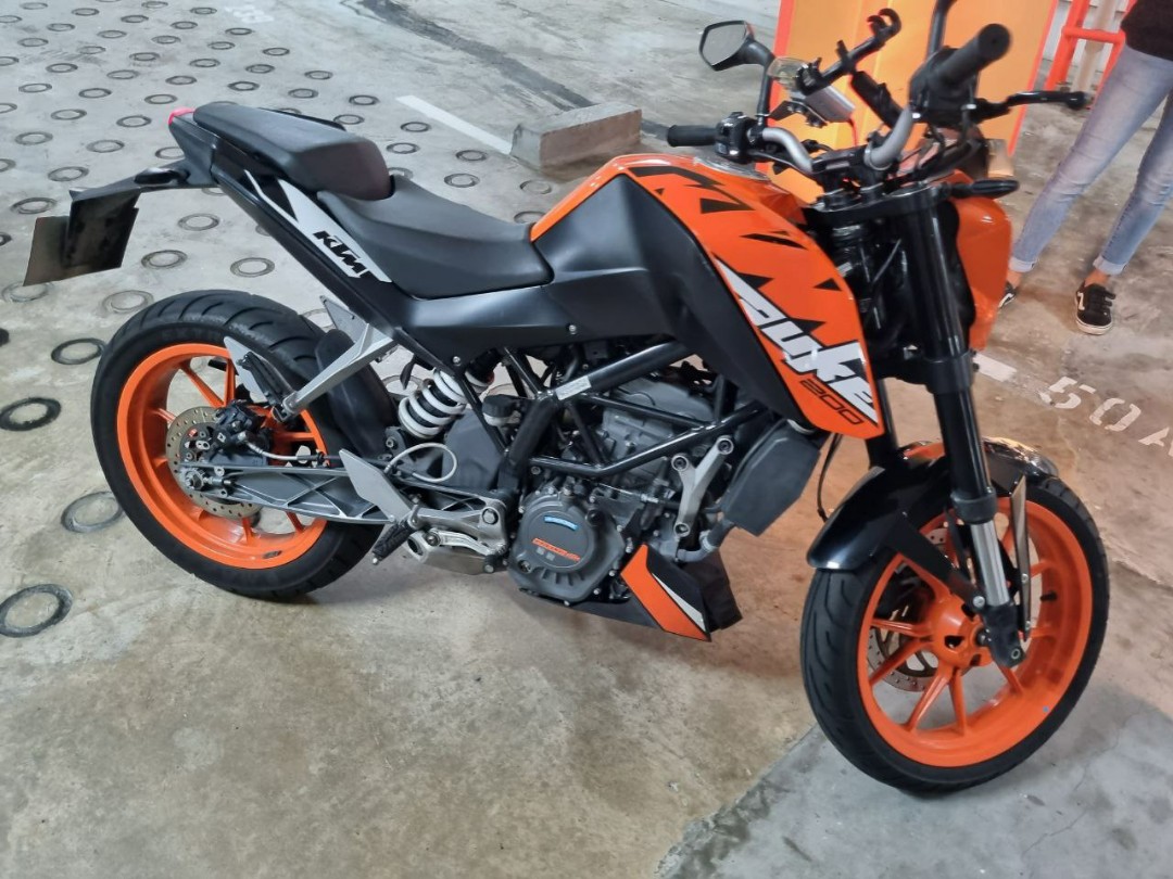 Ktm Duke 200 For Sale, Motorcycles, Motorcycles For Sale, Class 2B On  Carousell
