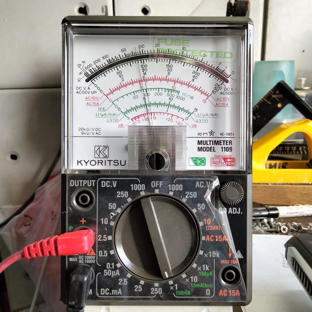 Kyoritsu Multimeter model 1109, Everything Else on Carousell