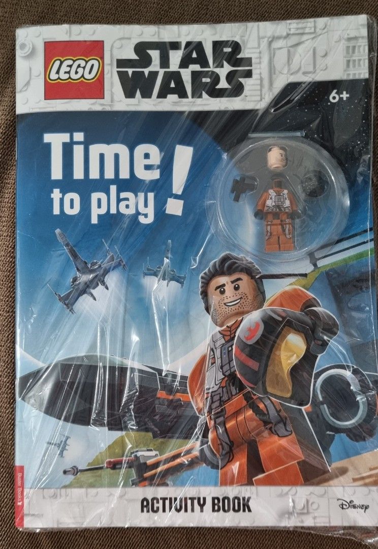 Lego star wars activity books (Category: Children's Books) located in Makati City. Submitted by teamT (Listing ID 1238971450, Image 2). Description: Brand new, sealed. With free minifigure. Available for pickup, shipping or meetup (Makati) Payment through Gcash, Maya or bank transfer..