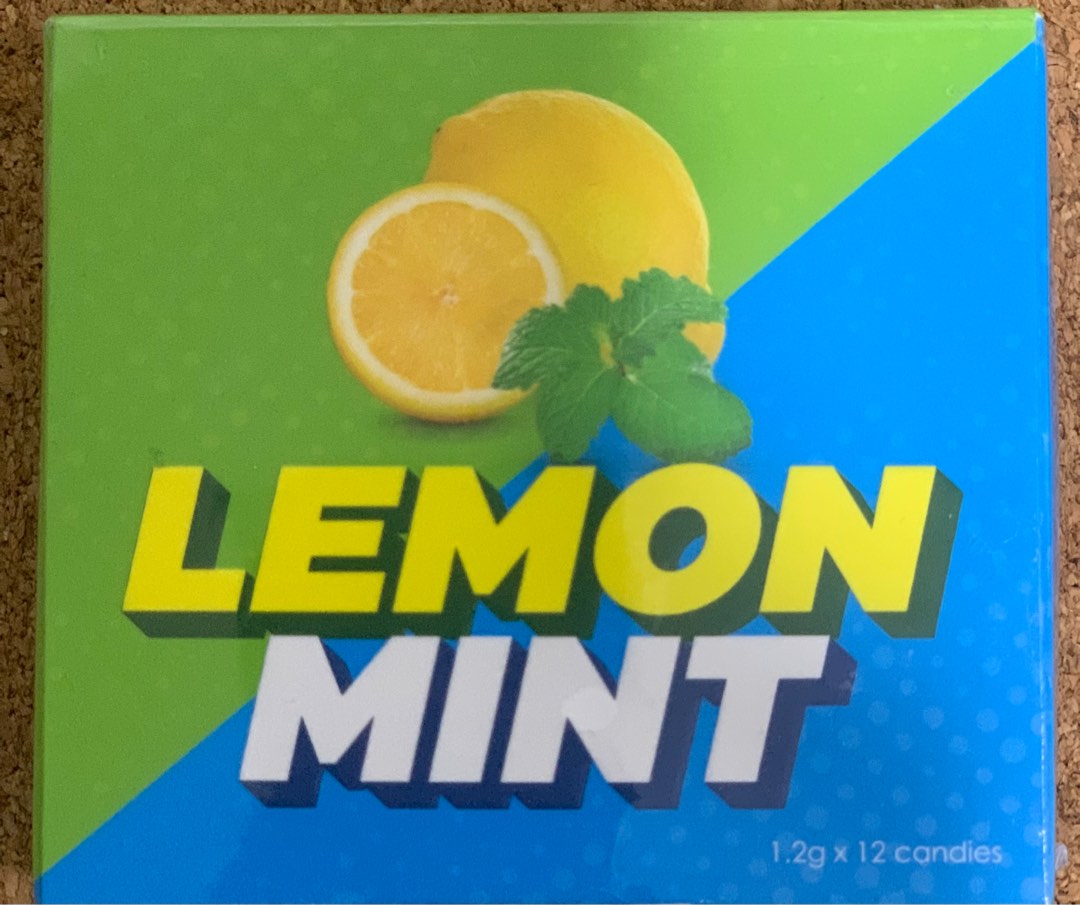 Lemon Mint Candy for Men, Health & Nutrition, Health Supplements