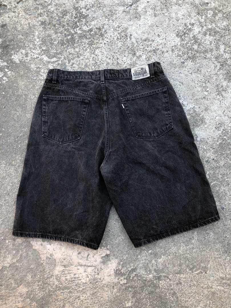 Silver online tab baggy