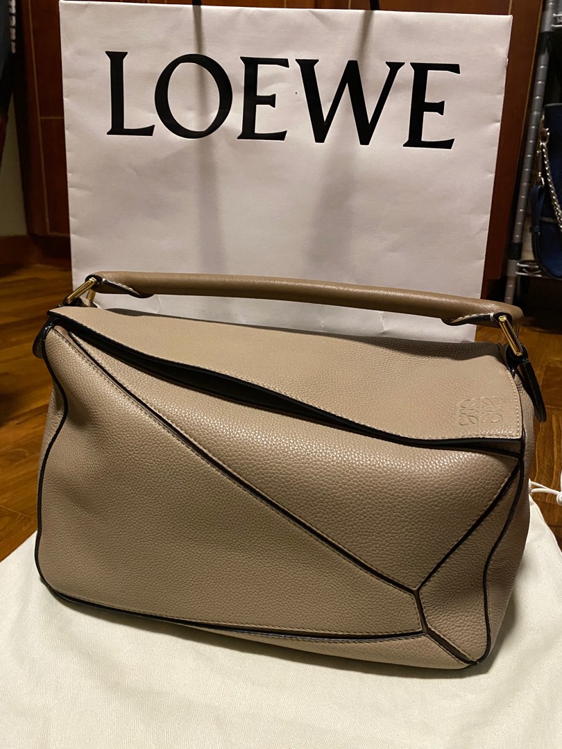 Loewe Puzzle Bag in Sand Luxury Bags Wallets on Carousell