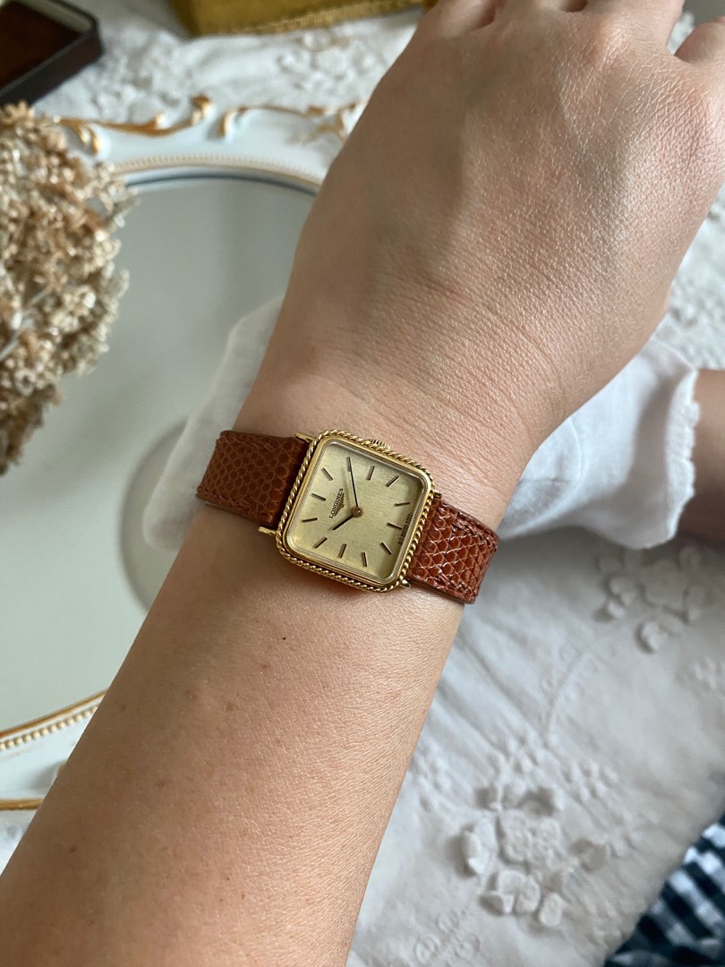 Longines Hand Manual Self Winding Watch For Ladies Vintage Luxury