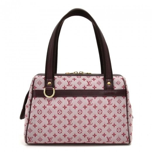 Louis Vuitton mini Lin diaper bag in pink, Luxury, Bags & Wallets on  Carousell