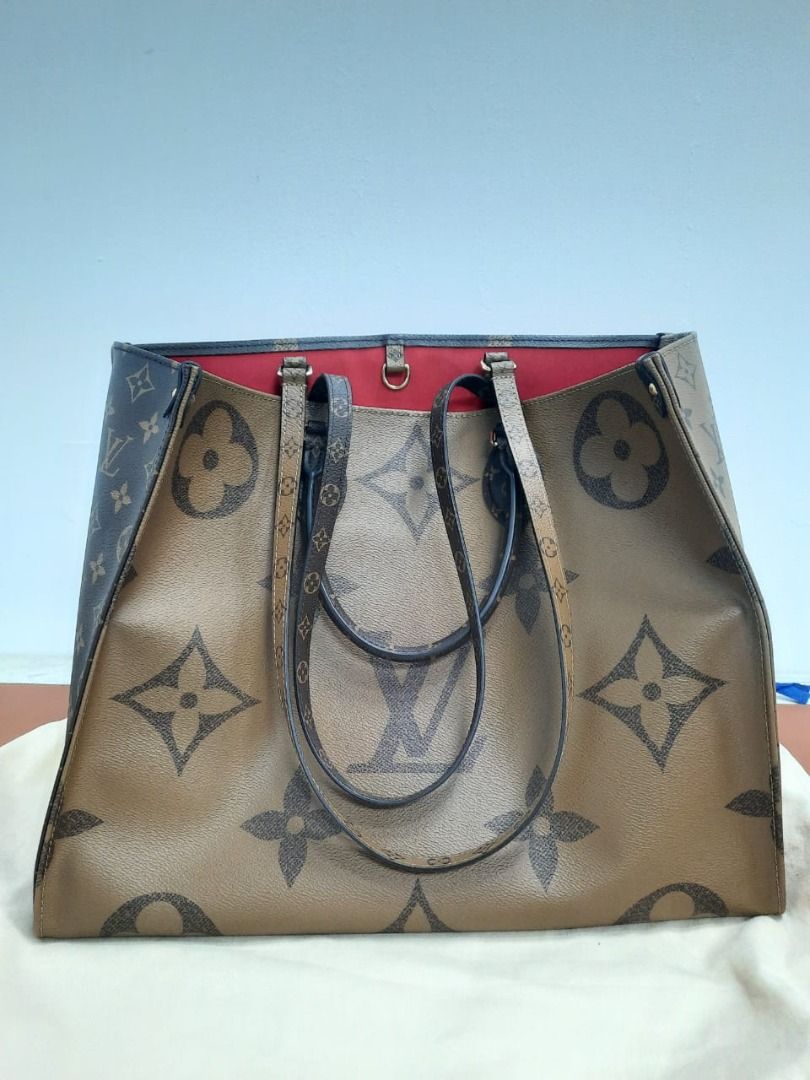 Authentic LOUIS VUITTON Onthego GM Monogram Giant Reverse M45320 NEW