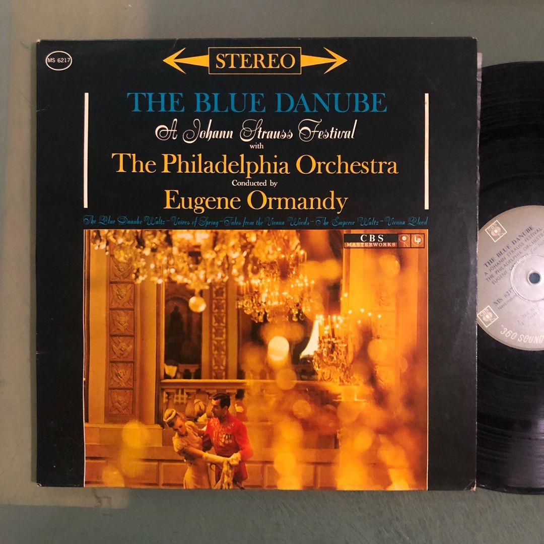 Lp The Blue Danube (Philadelphia Orchestra), Hobbies & Toys, Music