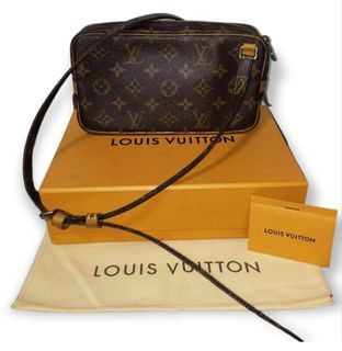 LV My LV Heritage Bandou, Luxury, Bags & Wallets on Carousell