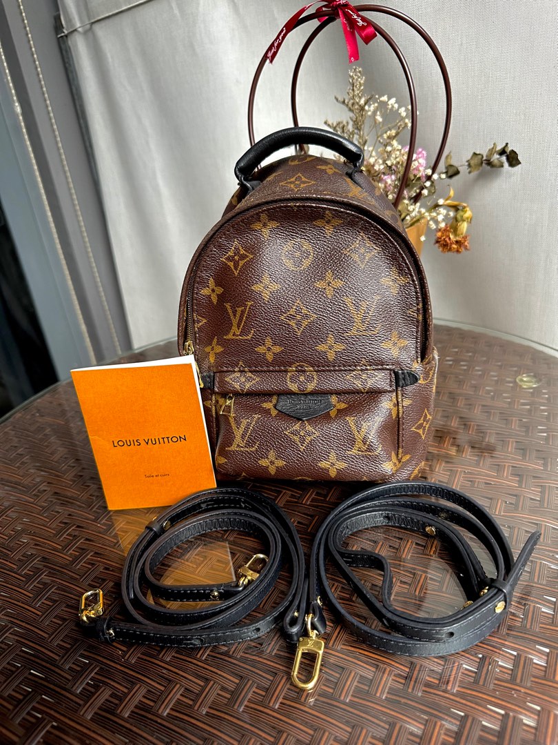 Palm Spring LV backpack 3 sizes, Women's Fashion, Bags & Wallets, Purses &  Pouches on Carousell