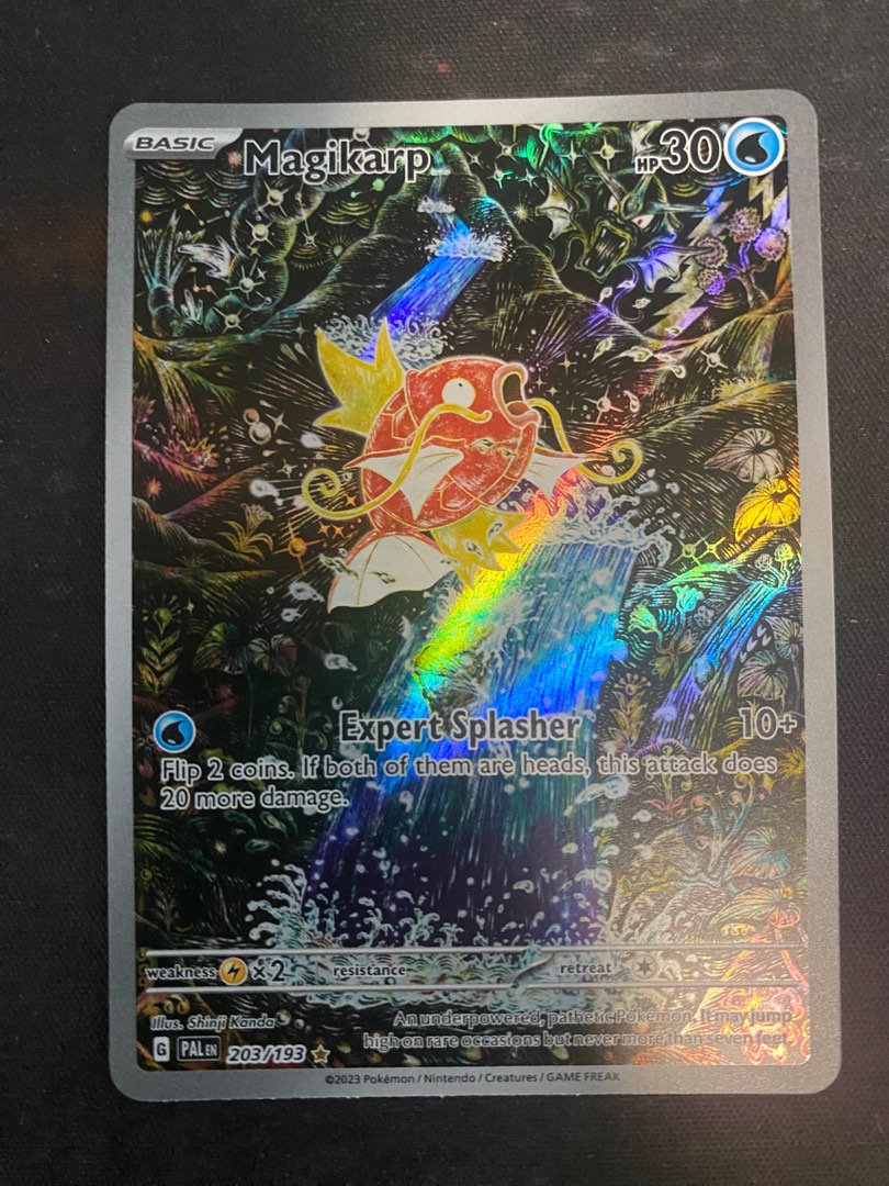 Magikarp 203/193 SV02 Paldea Evolved (Illustration Rare), Hobbies