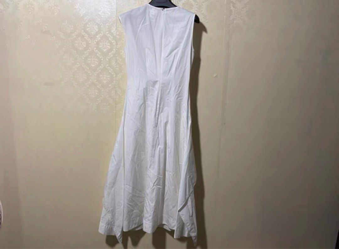 Max mara white store dress