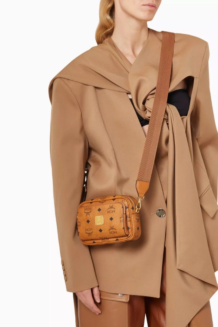 Mcm classic camera bag