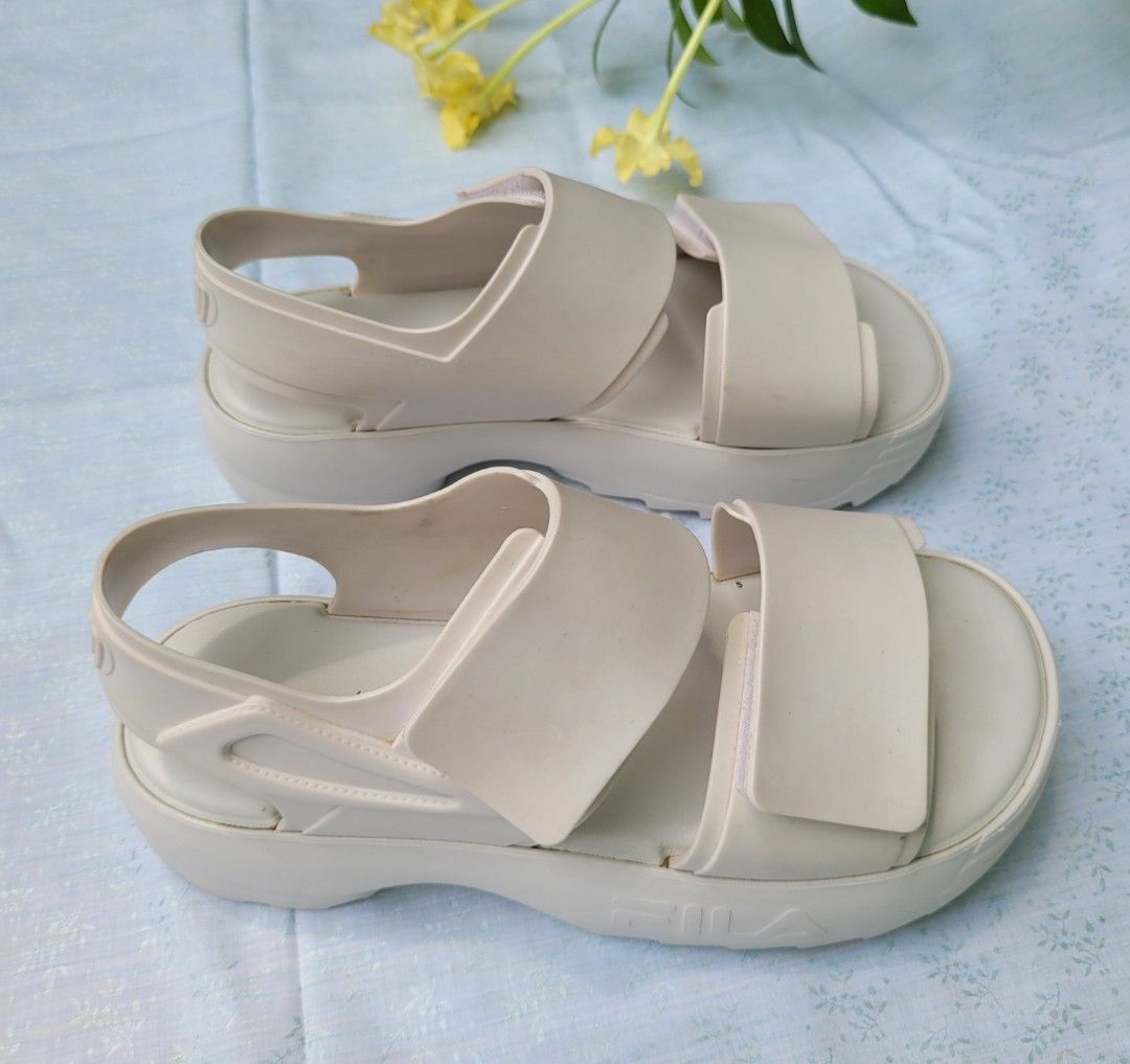 Melissa x Fila collab sandals Women s Fashion Footwear Sandals