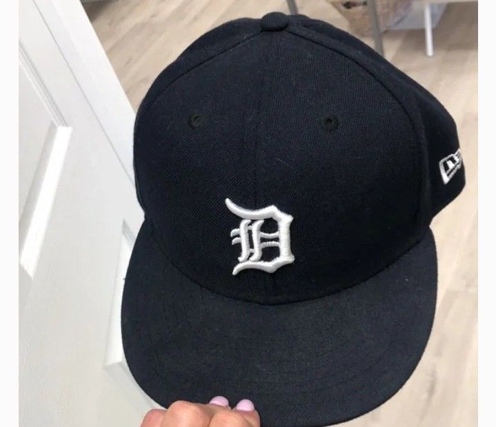 Men's Detroit Tigers New Era Navy Home Authentic Collection On