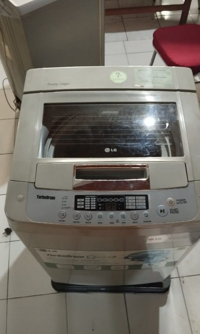 Mesin Cuci LG turbo drum 8kg wfs8001cm on Carousell