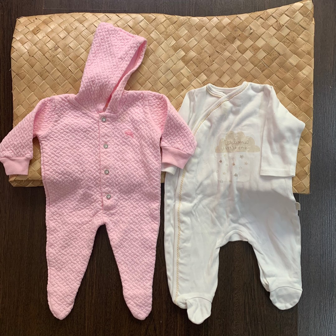 Mides Baby Girl Wrap Onesie , Babies & Kids, Babies & Kids Fashion on