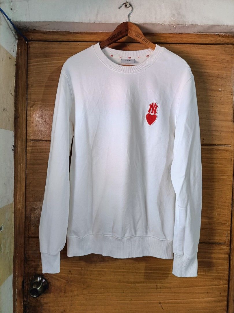 Mlb sweatshirt with heart best sale