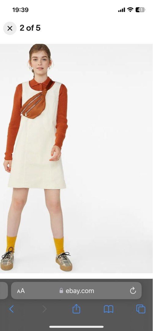 Monki corduroy outlet dress