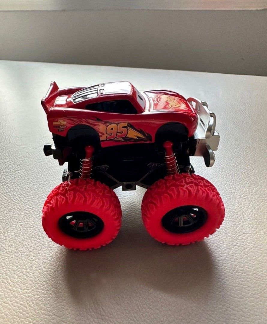 Monster truck - Lightning Mcqueen, Hobbies & Toys, Toys & Games on ...