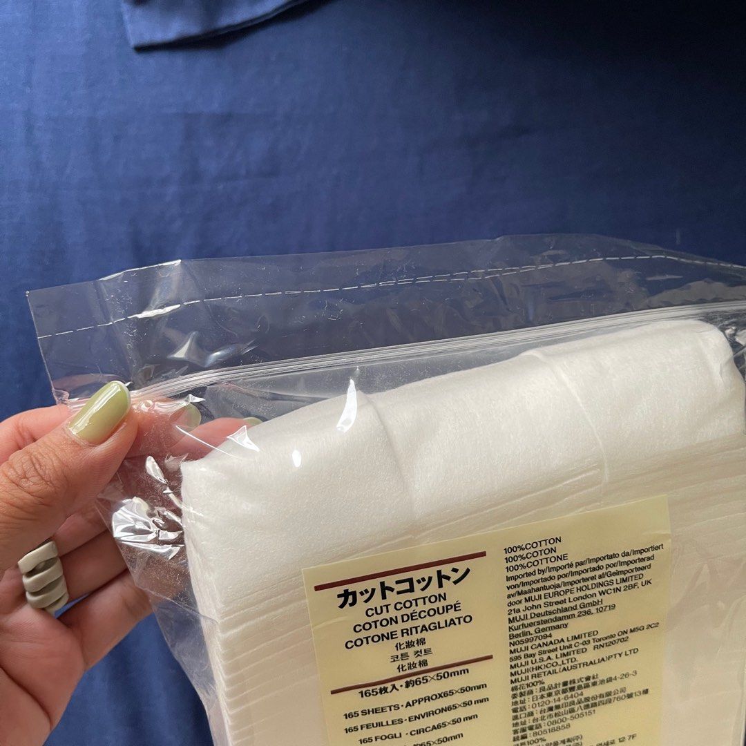 Muji Cut Cotton Pads on Carousell