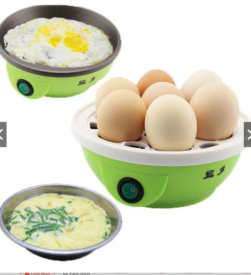 Multifunctional Egg Cooker/Multifunctional Mini Egg Cooker Home Appliance Gift Single-Layer Egg Cook (Category: Cookware & Accessories) located in Quezon City. Submitted by trustrade86136 (Listing ID 1238986904, Image 1). Description: Remember to give yourself a delicious breakfast on a busy morning. Our steamed egg makers allow you to eat fresh eggs every day. Just add water with the included measuring cup, put eggs on the egg holder, plug in, a