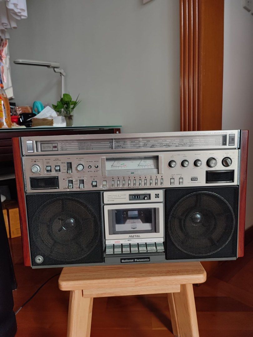 National 古董cassette 機RX-5700, 音響器材, 音樂播放裝置MP3及CD